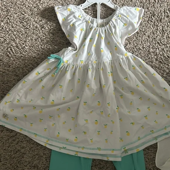 Wildflowers Girls 8 Lemons Tunic & pant set - adorable!!